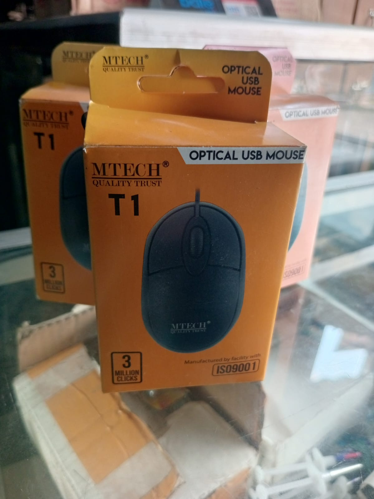 MTECH T1 Optical USB Mouse – Desain Ergonomis & Tahan Lama